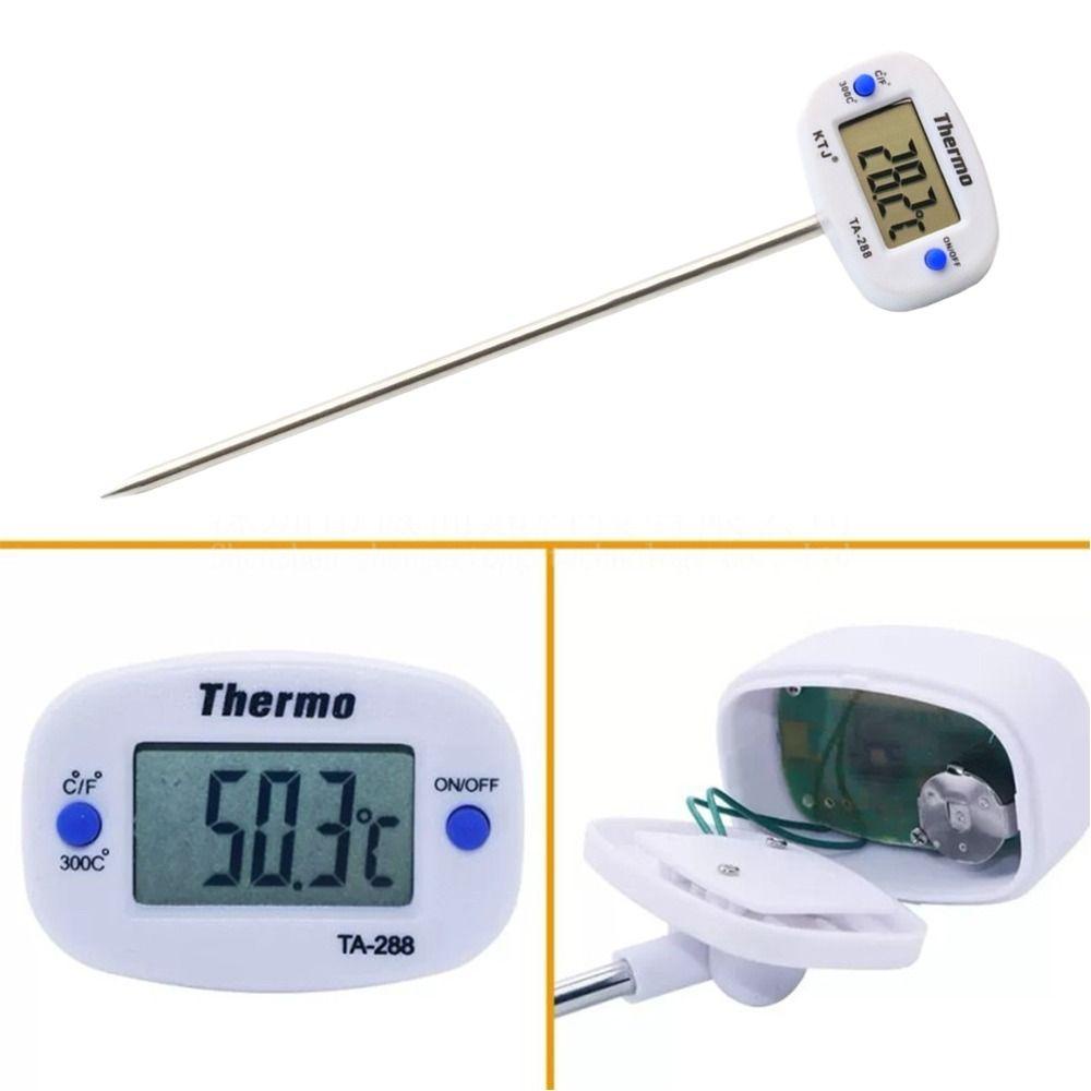 Set 2 Nhiệt Kế Kỹ Thuật Số Đo Nhiệt Độ Thịt Nướng BBQ