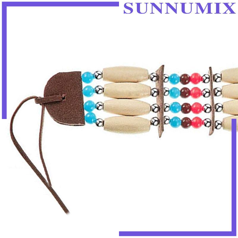 [Sunnimix] Vòng Cổ Hạt Gỗ Nhiều Màu Phong Cách Bộ Lạc Bohemian