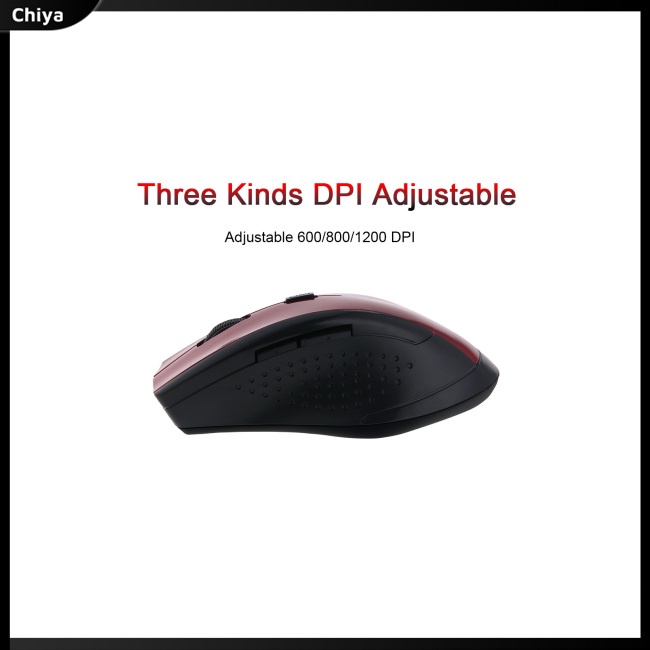 Chuột không dây 2.4Ghz 800dpi / 1200dpi Có Thể Điều Chỉnh Kết Nối Usb