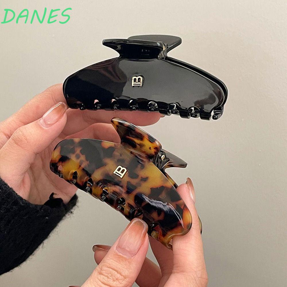 Kẹp Tóc Đuôi Ngựa Cỡ Lớn In Chữ B Thời Trang Cho Nữ