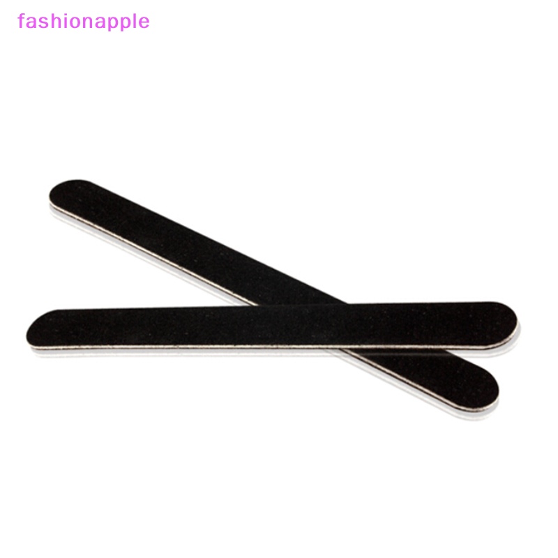 Bộ 10 Cây Dũa Móng Tay Màu Đen Chuyên Dụng Cho Salon