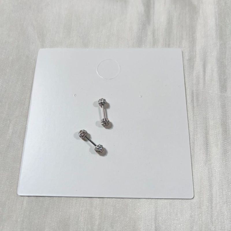 Khuyên Tai Nữ Đính Ngọc Thời Trang Hàn Quốc Mới