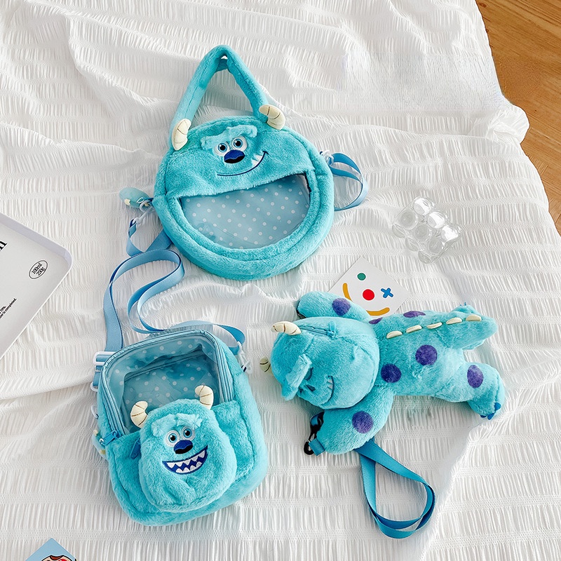 Ba Lô Túi Xách Hình Búp Bê Sullivan Nhồi Bông Đáng Yêu