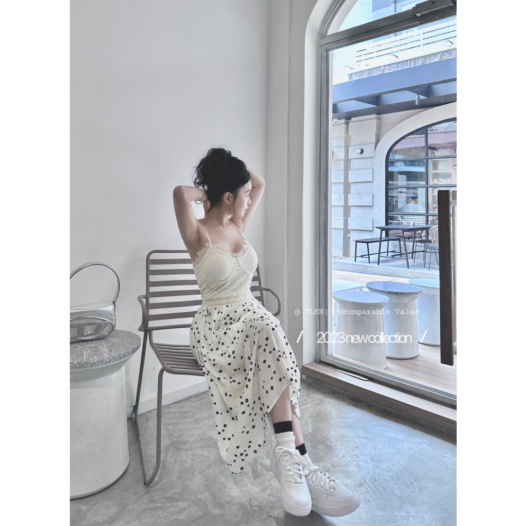 Áo hai dây cúp ren