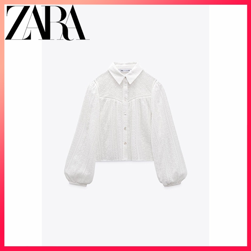 Zara Áo Sơ Mi Thiết Kế Sang Trọng Thanh Lịch Cho Nữ