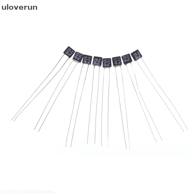 Set 10 Mô Tơ Quạt Tản Nhiệt 2A 250V 115 120 125 130 135 140 145 150 Độ Có Đèn LED Tiện Dụng