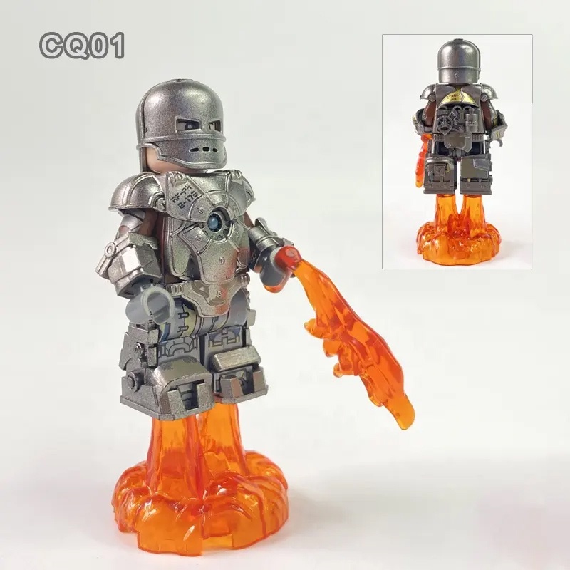 Mô Hình Nhân Vật Siêu Anh Hùng Mark Iron Blacklash Độc Đáo