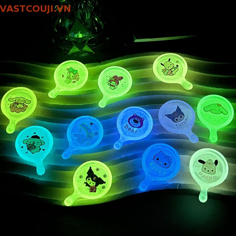 Bộ 5 Đồ trang trí Chảo VASTJI Mini Phát Quang Dùng Trang Trí Độc Đáo