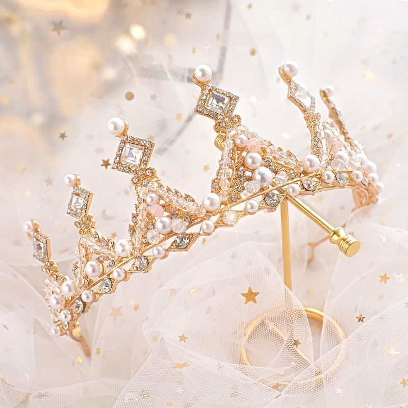 Vương Miện Cài Tóc Cô Dâu / Sinh Nhật Chất Lượng Cao Thời Trang 2023 Mới 18 Tuổi