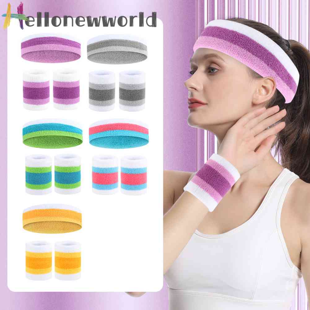 Set 3 Băng Đô Cài Tóc Chống Trượt Nhiều Màu Sắc