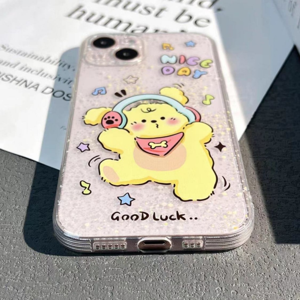 ✅Ốp Điện Thoại Mềm Họa Tiết Thỏ Hoạt Hình Đáng Yêu Cho Iphone 14Pro Xs13Xr11Max 678P 12