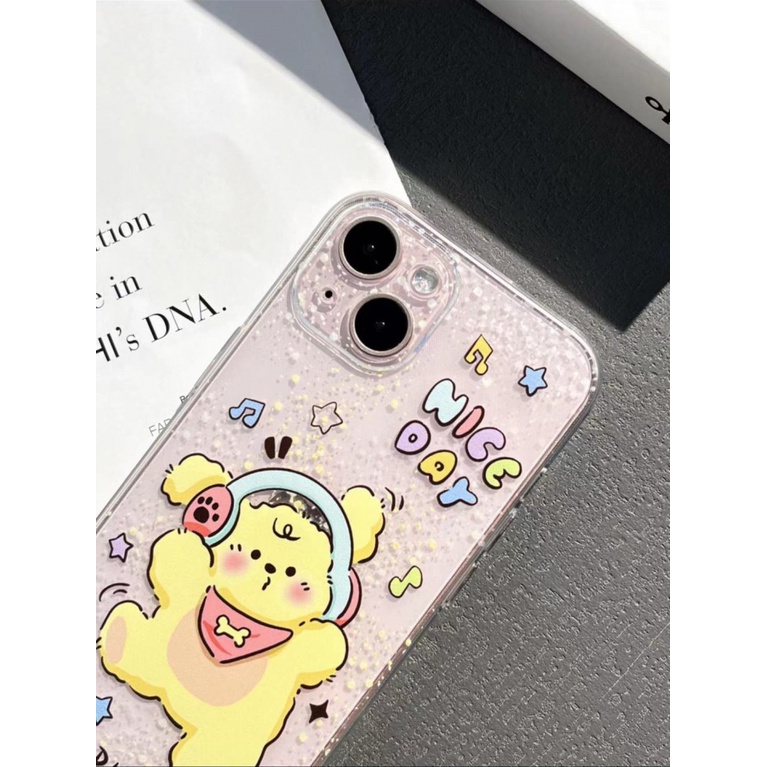 ✅Ốp Điện Thoại Mềm Họa Tiết Thỏ Hoạt Hình Đáng Yêu Cho Iphone 14Pro Xs13Xr11Max 678P 12