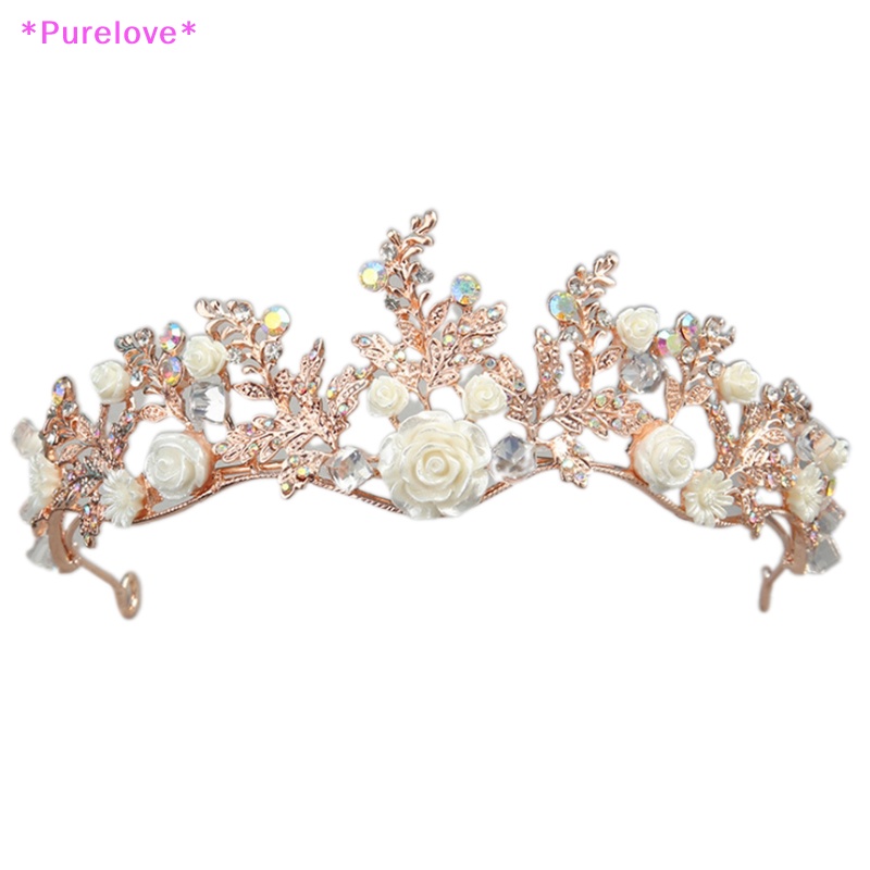 Vương Miện Cô Dâu Đính Đá Pha Lê Sang Trọng Mới