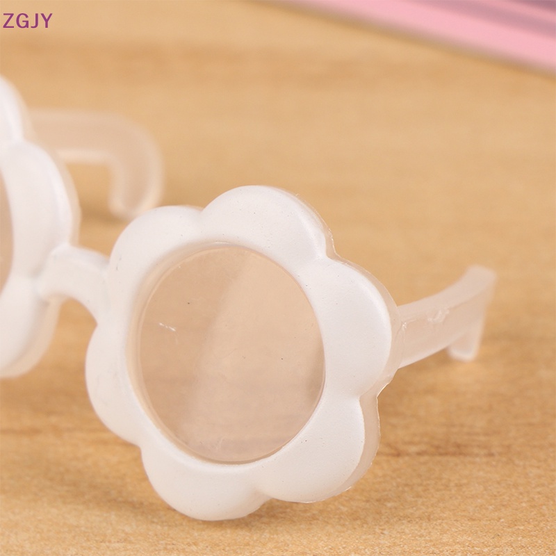 Kính Mát Gọng Nhựa Hình Bông Hoa Tỉ Lệ 1 / 6 Cho Búp Bê Mới