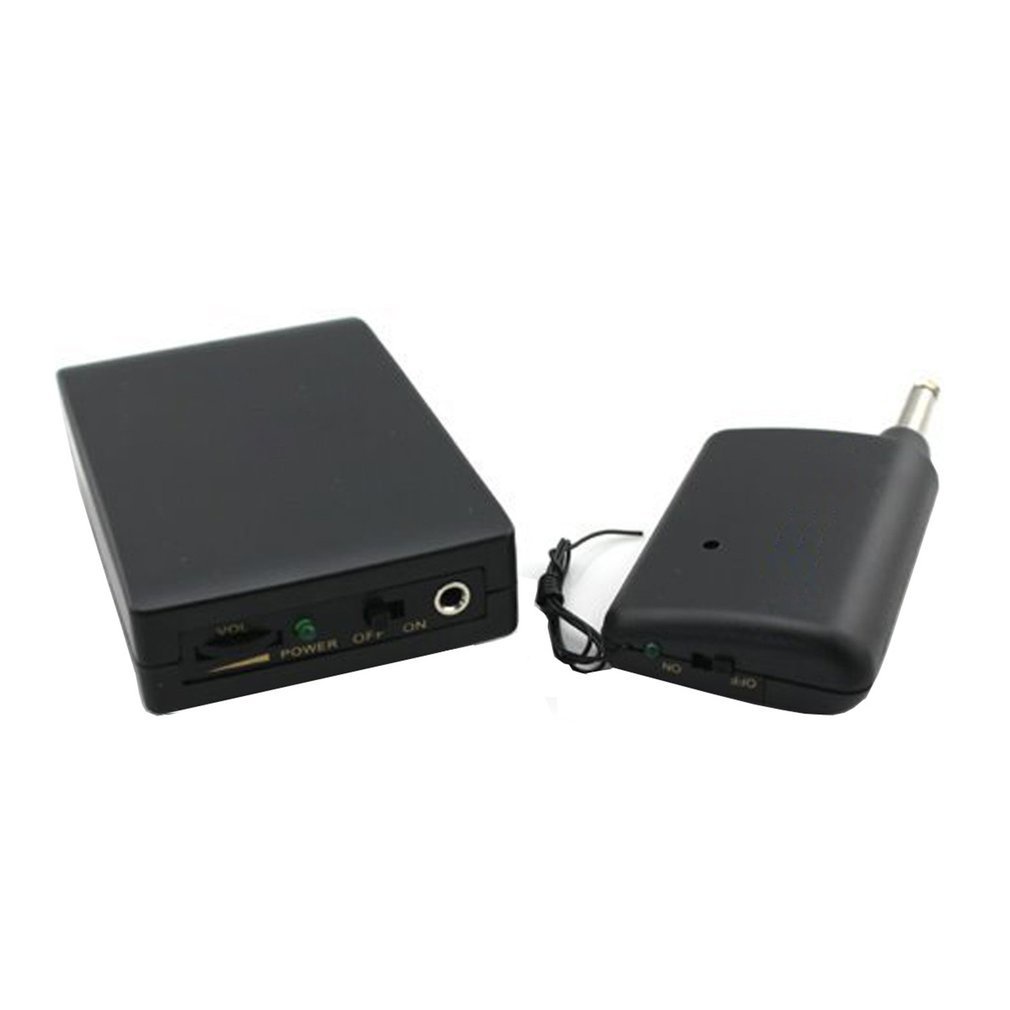 Wireless Microphone System With Transmitter &amp; Receiver Portable Clip-On For Teaching Public Speaking Km208 [Q/1]