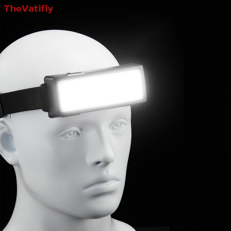 Đèn LED Cob Đeo Đầu Tích Hợp Sạc USB 1200mah Nhỏ Gọn Tiện Dụng