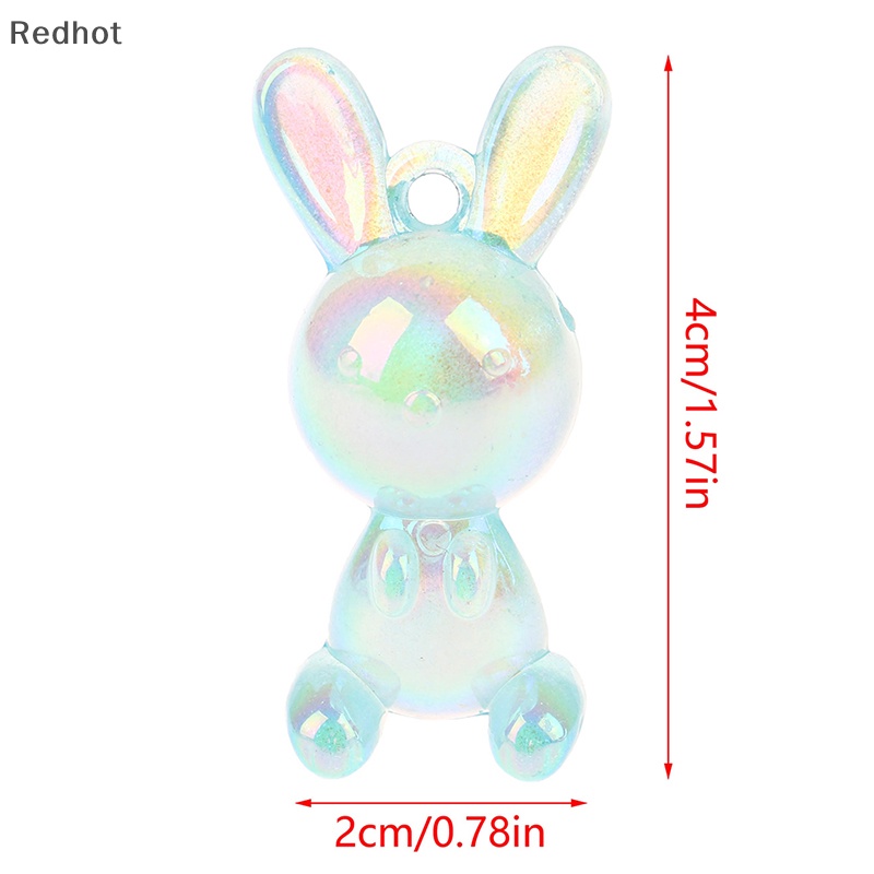 1 Mặt Vòng cổ Hình Thỏ Nhiều Màu Sắc DIY