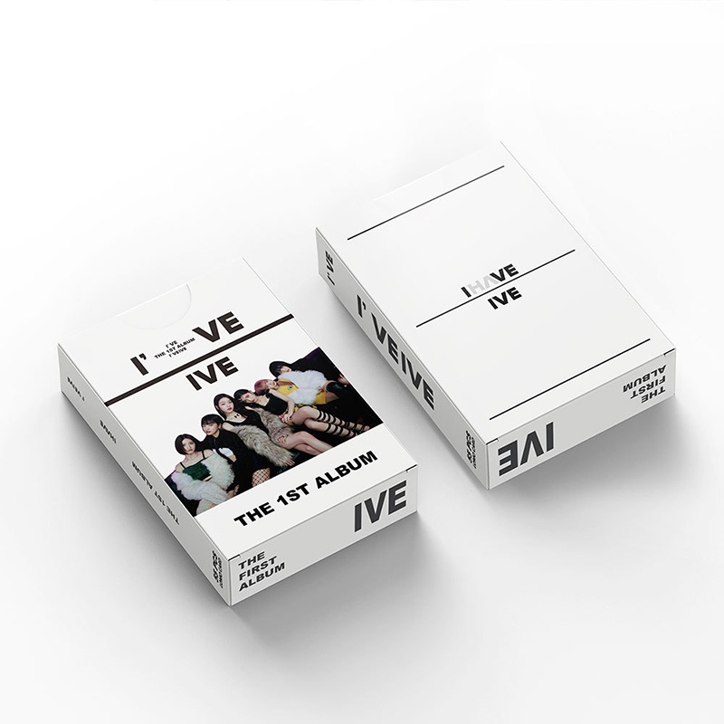 IVE LOMO Card Set 55 Tấm Thẻ Ảnh I'VE IVE Hình Nhóm Nhạc