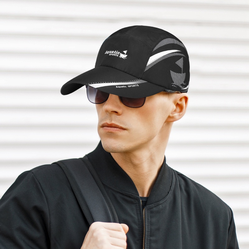 1 Mũ Lưỡi Trai Siêu Mỏng Chống Nắng Chống Nước Thoáng Khí Mau Khô Thời Trang Mùa Hè Cho Nam Và Nữ