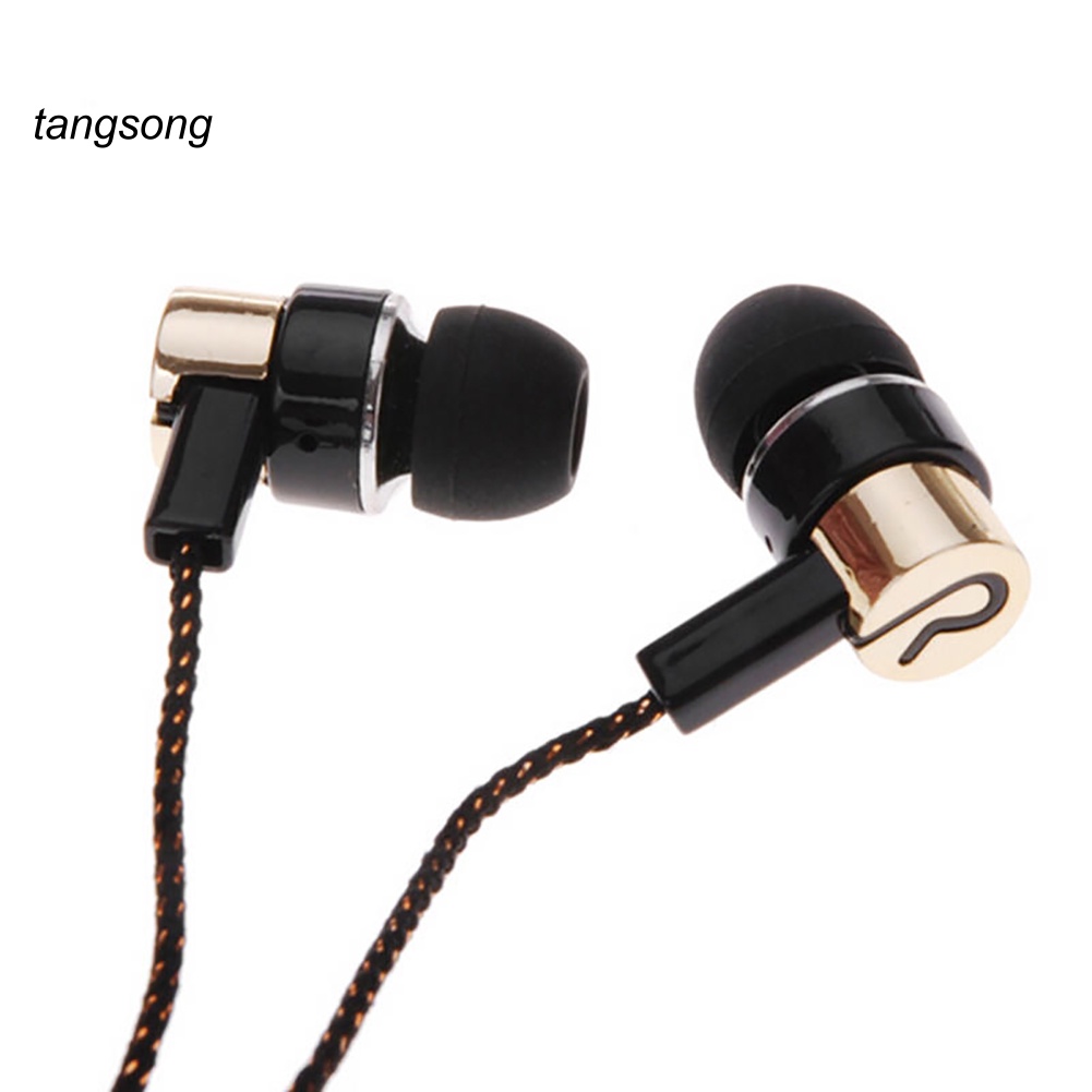 Tai Nghe Nhét Tai Âm Thanh Siêu Trầm Có Dây Cho Điện Thoại Máy Tính