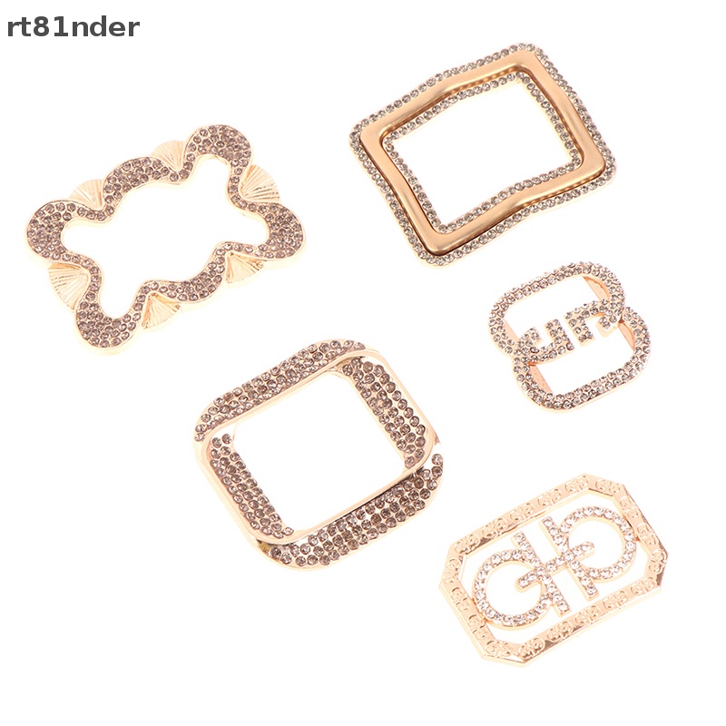 Rt 1 Cặp Phụ Kiện Trang Trí Giày Cao Gót Đính Đá Cho Cô Dâu