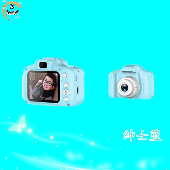 Máy Ảnh Kỹ Thuật Số 8mp Hd Chống Sốc Có Thể Sạc Lại Dành Cho Trẻ Em