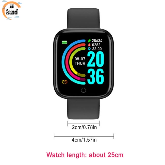 Đồng Hồ Thông Minh Chống Nước Ip67 Theo Dõi Sức Khỏe Kết Nối Bluetooth Cho Ios Android