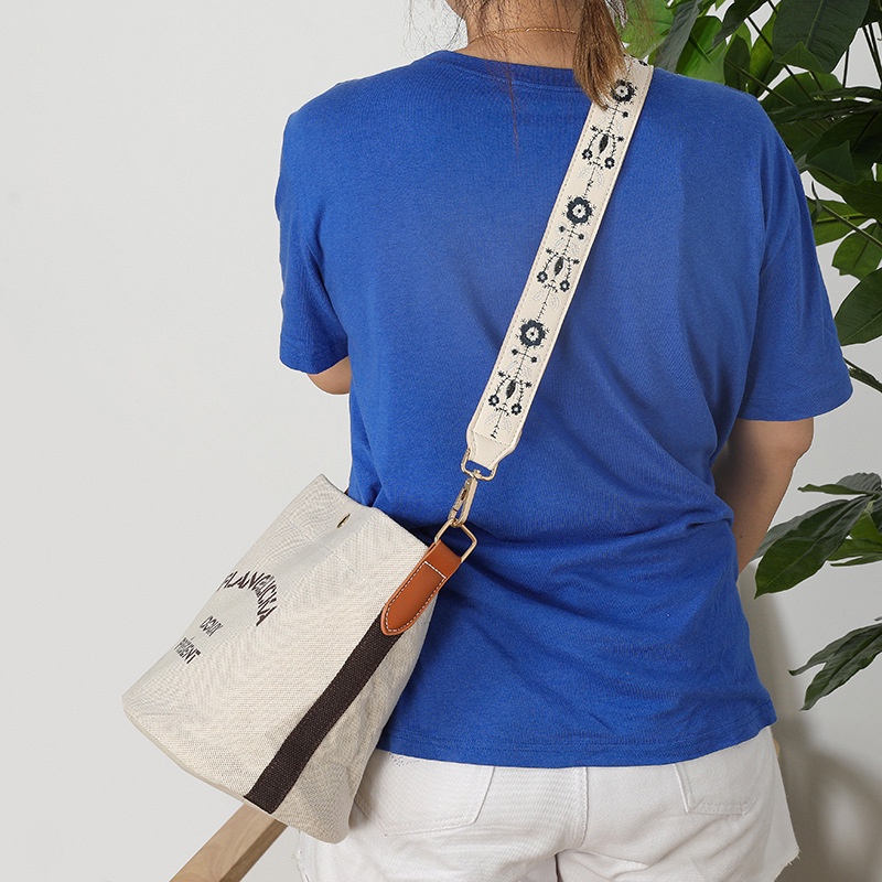 Túi Xách canvas Sức Chứa Lớn Thiết Kế Đơn Giản Dễ Phối Đồ Cho Nữ