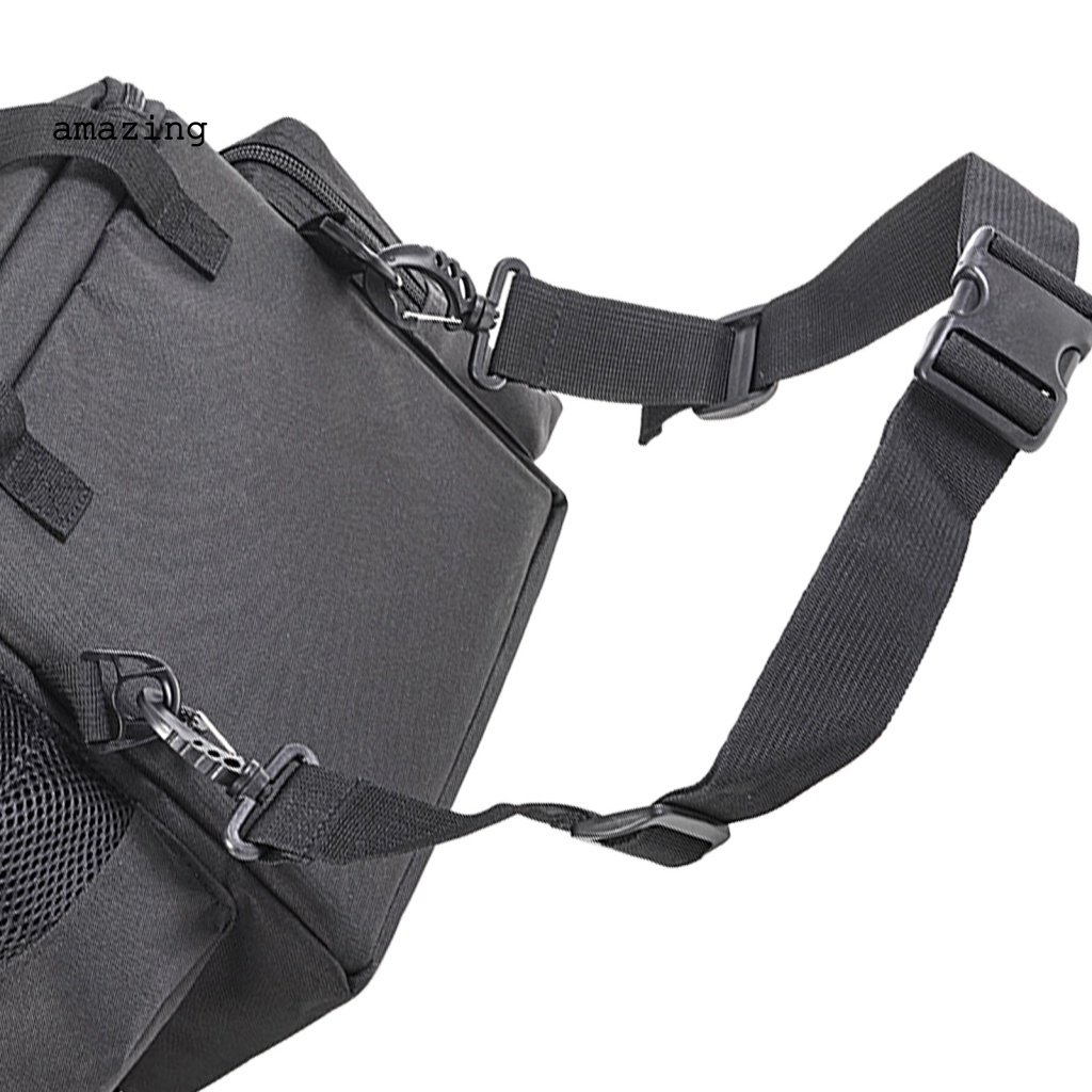 Túi Đựng Dụng Cụ Câu Cá Đeo Vai / Cần Câu Cá Bằng Nilon Cỡ Lớn Đa Năng Chống Thấm Nước Có Khóa Kéo Tùy Chỉnh Tiện Dụng