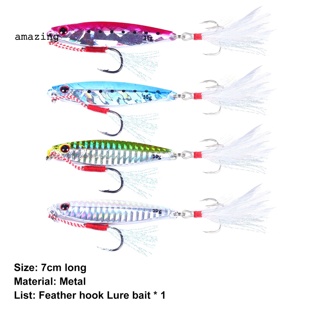 Mồi Giả Nhử Cá 30g Có Móc Câu Tiện Dụng