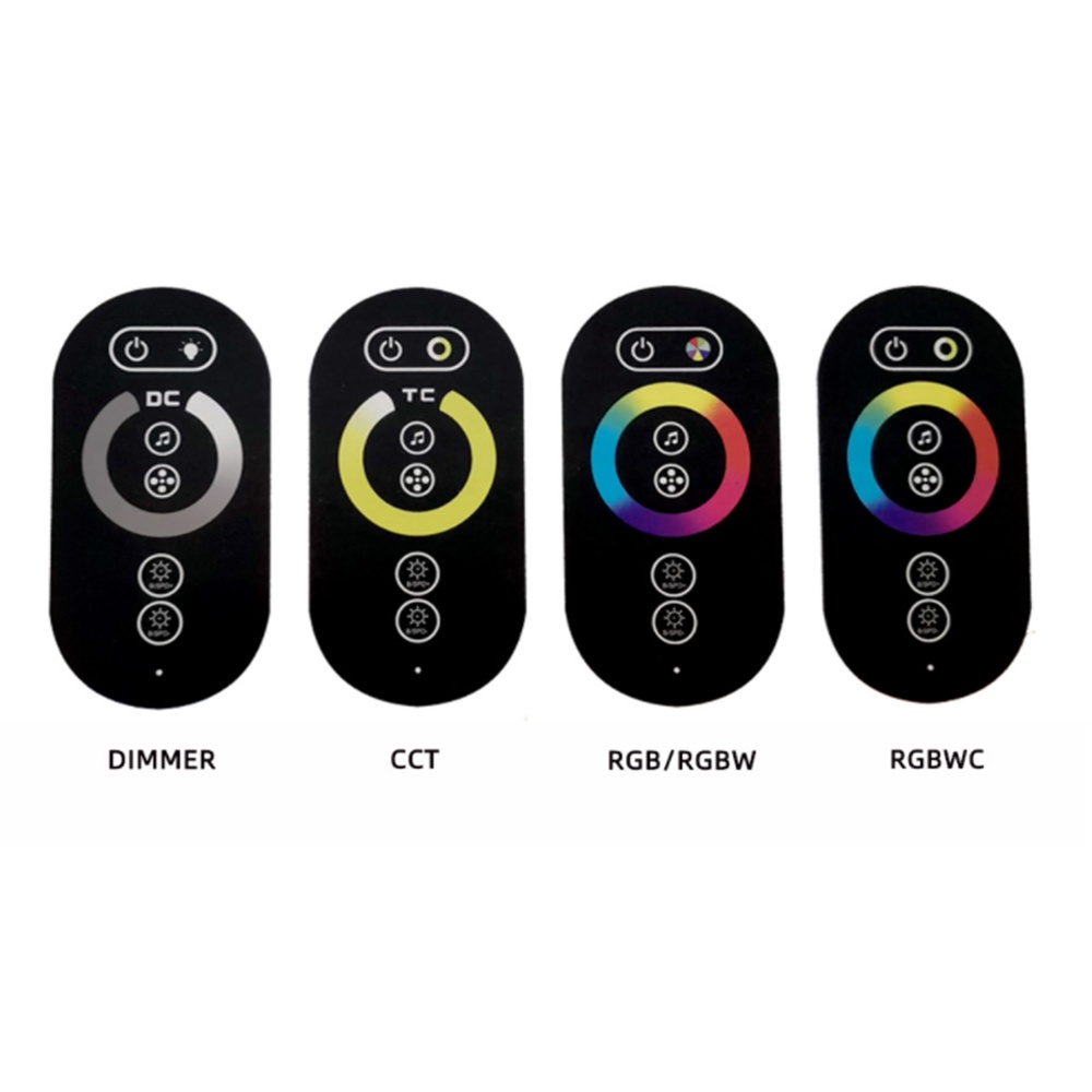 Bộ Điều Khiển Độ Sáng Đèn Led Dây Dc 5-24v 12a 18a Rf6