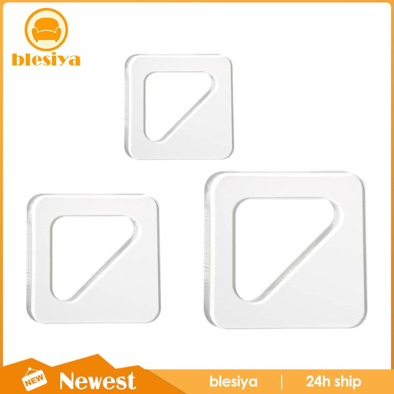 Bộ 3 Khuôn Acrylic Trong Suốt Dùng Làm Mộc Tiện Dụng