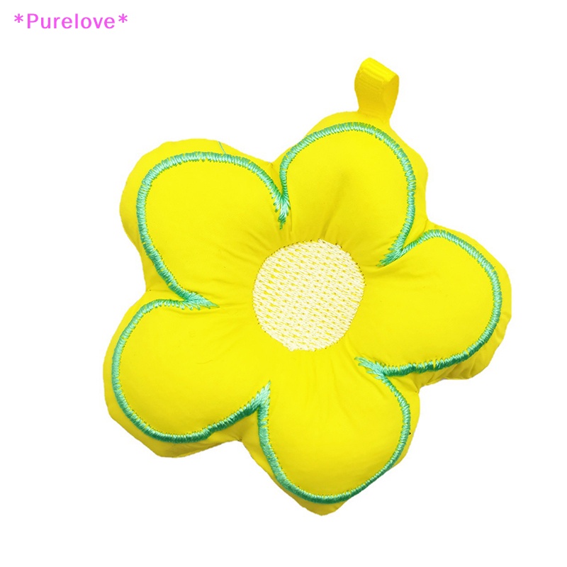 Móc Chìa Khóa Hình Hoa Bằng Vải Nhồi Bông Đáng Yêu Mới