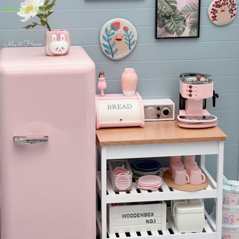 Abongsea Mô Hình Máy Phát Nhạc Tỷ Lệ 1 / 6 Trang Trí Nhà Búp Bê