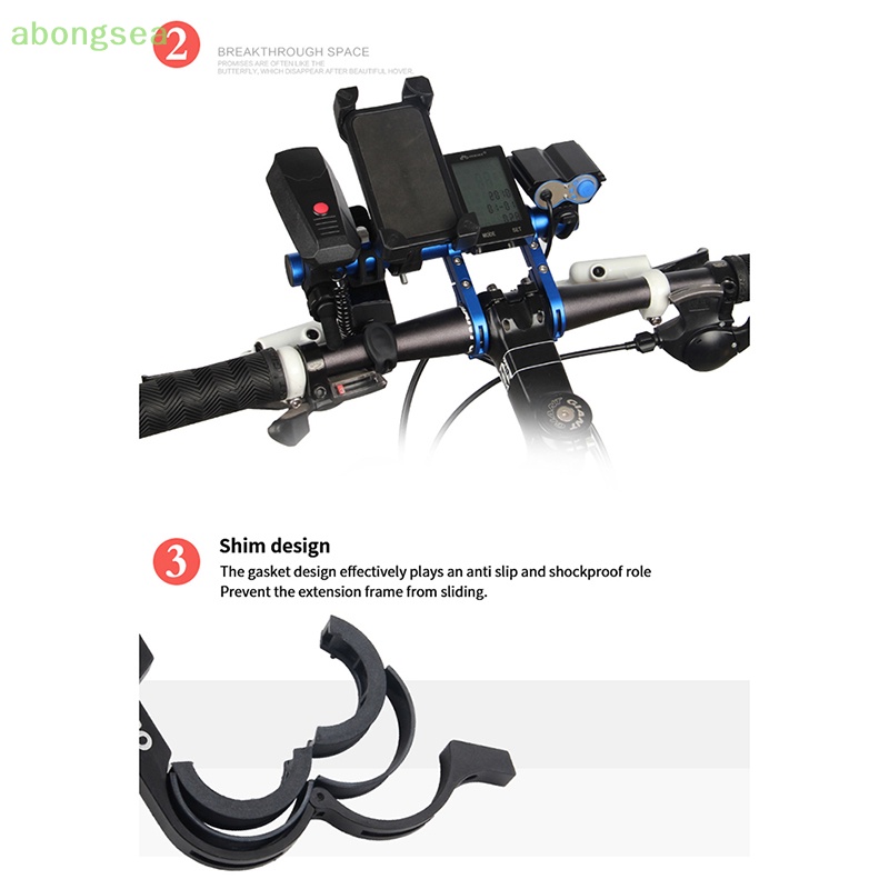 Giá Đỡ Đèn Pha Xe Đạp Mở Rộng Bằng Hợp Kim Sợi Carbonbongsea