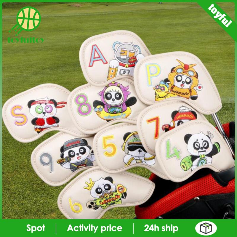 Set 9 Vỏ Bọc Đầu Gậy Đánh Golf Chống Nước Cho Nam