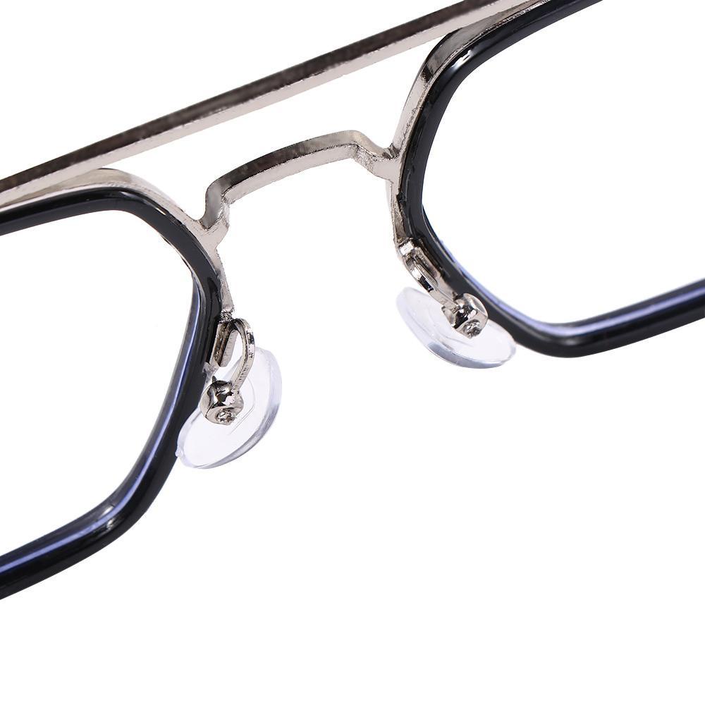 Kính Mát Gọng Vuông Đôi Chống Ánh Sáng Xanh Phong Cách Vintage Thời Trang Cho Nữ