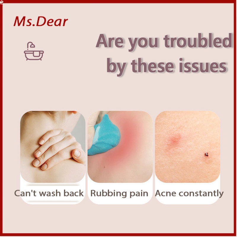 Bông Tắm Hai Trong Một Phong Cách Nhật Bản Dùng Mát Xa Tẩy Tế Bào Chết Cho Da Lưng,Bông Tắm Bằng Xơ Mướp Tự Nhiên An Toàn Cho Sức Khỏe