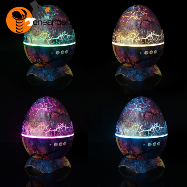 Bộ Trứng Khủng Long Đèn Led Galaxy Bluetooth Điều Khiển Từ Xa Dành Cho Trẻ Em