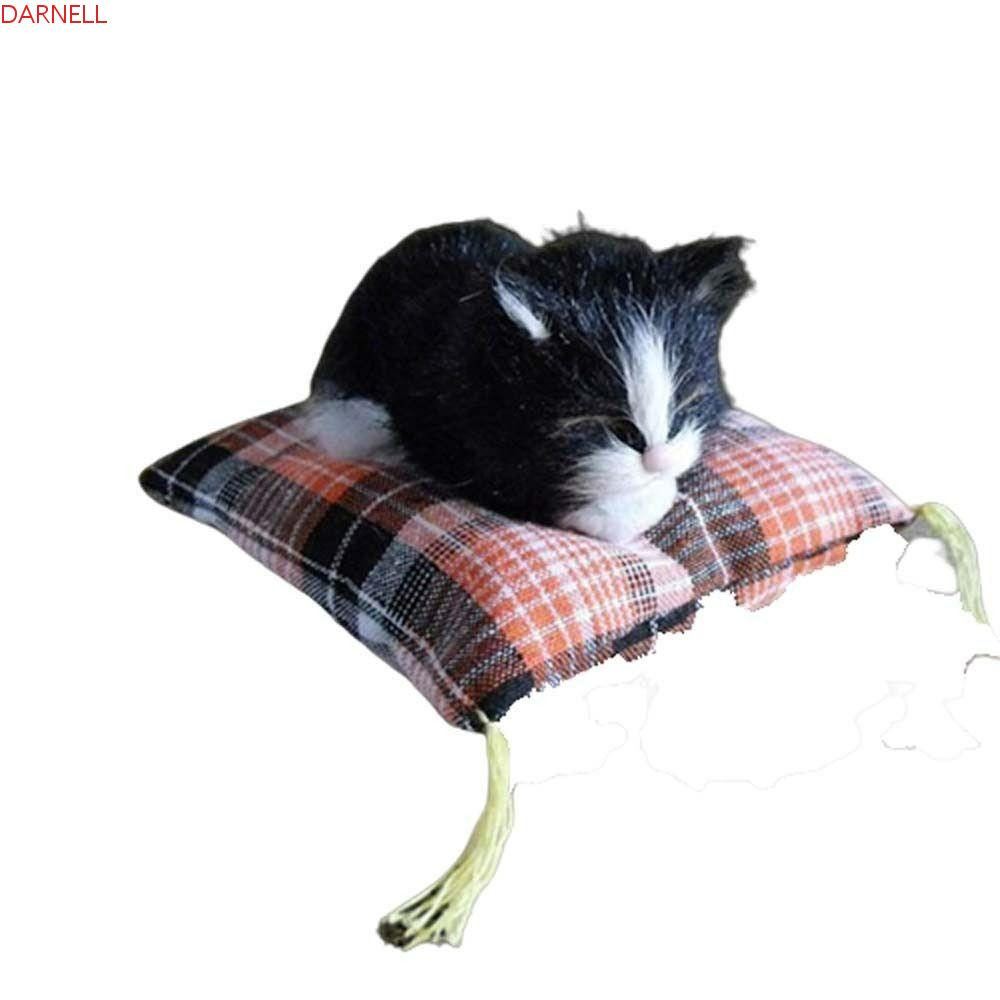 Mô Hình Chú Mèo Nhồi Bông Đáng Yêu Trang Trí Nội Thất Xe Hơi