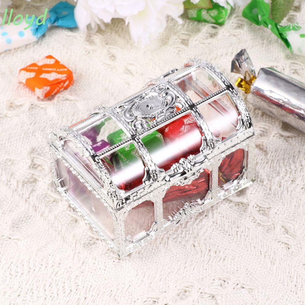 Set 12 Hộp Đựng Kẹo Cưới / Sinh Nhật Hình Ngực Kho Báu Độc Đáo