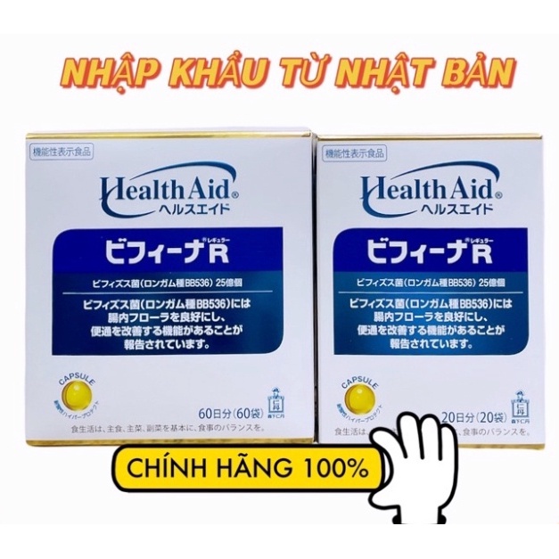 MEN VI SINH BIFINA R Japan (hộp 20/60 gói)