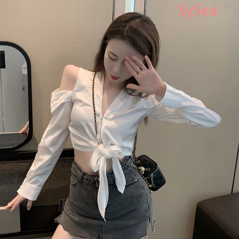 Áo Kiểu Trễ Vai Thiết Kế Quyến Rũ Cho Nữ