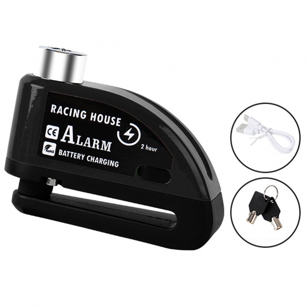 Khóa Phanh Đĩa Bánh Xe Đạp Bằng Hợp Kim Nhôm Kèm Cảnh Báo Rung