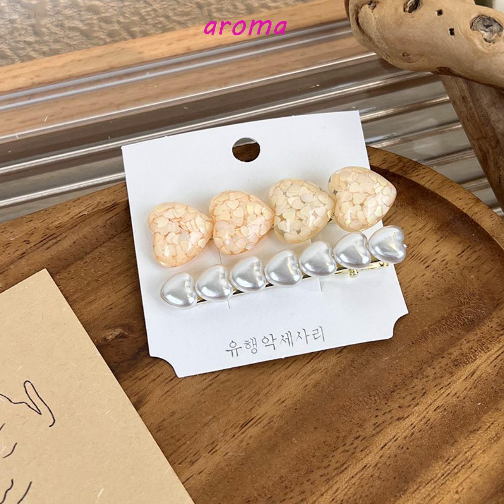 Kẹp Tóc Đính Kim Sa Lấp Lánh Thời Trang Cho Nữ