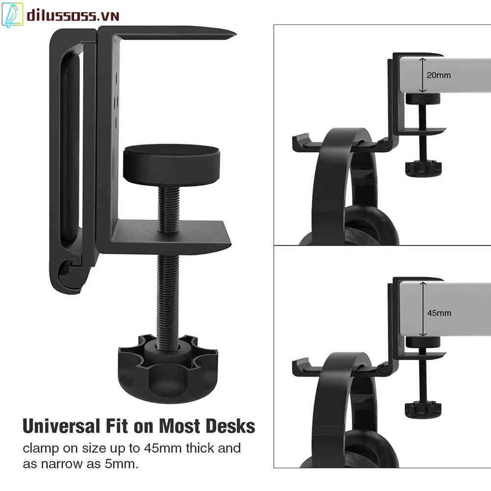 Giá Đỡ Tai Nghe BằNg HợP Kim Nhôm Có Thể ĐiềU ChỉNh TiệN