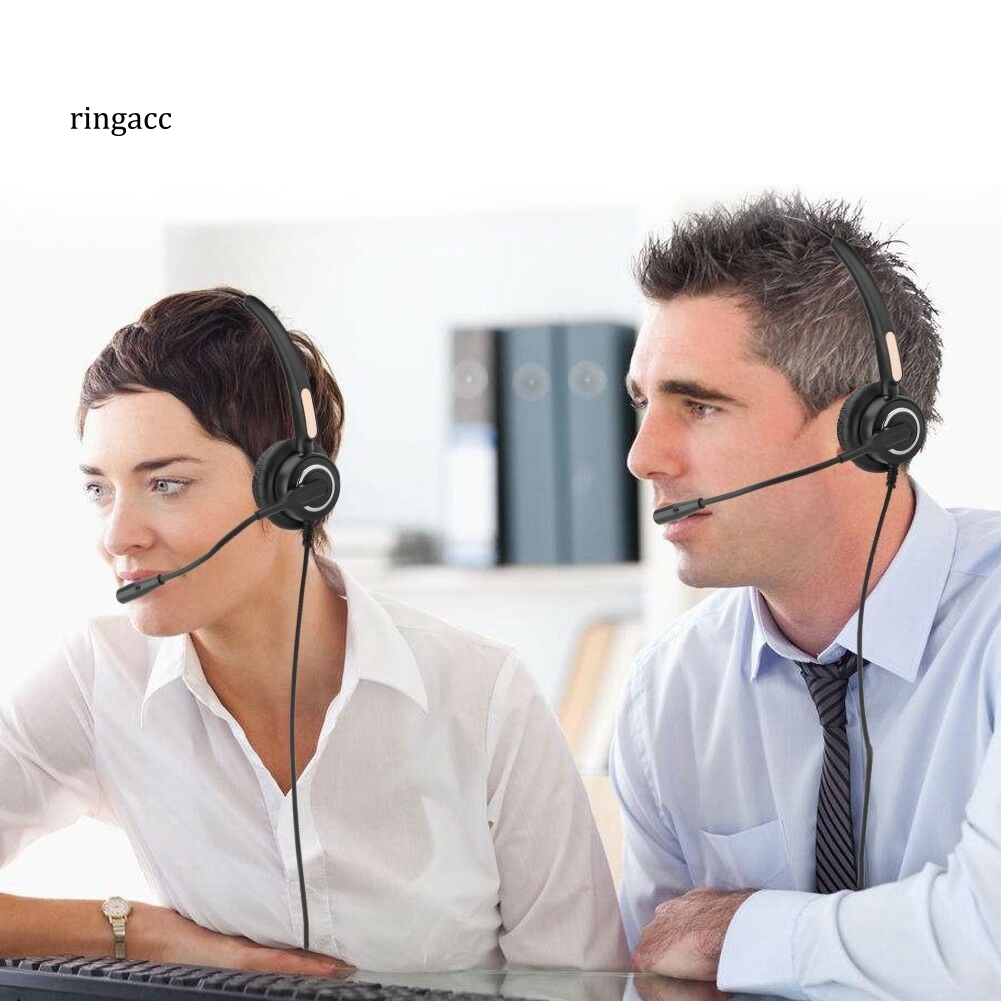 Tai Nghe Nhét Tai Chống Ồn RGA H500D 2.5mm / Dual 3.5mm / RJ9 / USB