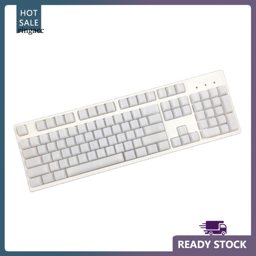 Set 104 Nút Bàn Phím Cơ Màu Trong Suốt Thay Thế Tiện Dụng