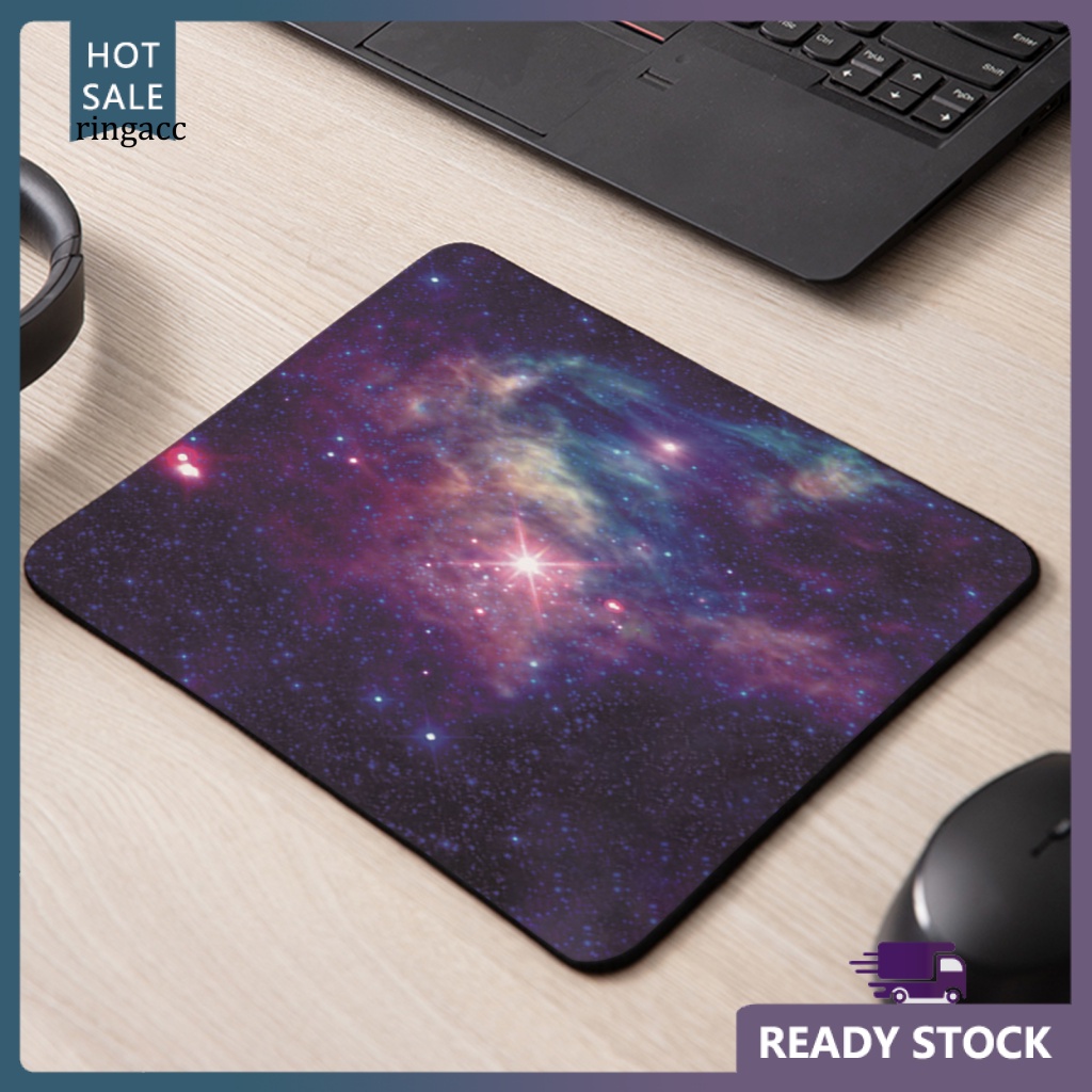 Tấm Lót Chuột RGA Mềm Chống Trượt Bề Mặt Mịn Họa Tiết Bầu Trời Sao Dành Cho Game Thủ