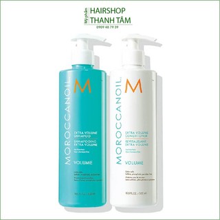 Dầu gội xả tăng phồng tóc Moroccanoil Volume Extra 500mlx2 - chính hãng